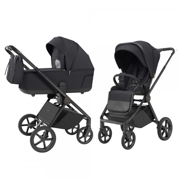 Baby stroller 2in1 CARRELLO Ultra CRL-6527 Basalt Black