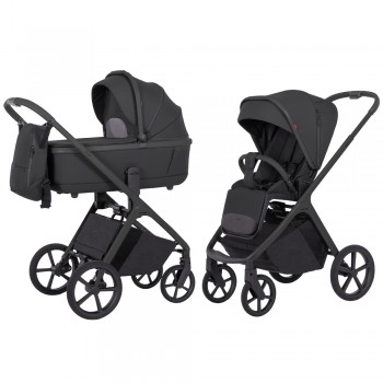 Baby stroller 2w1 CARRELLO Vector CRL-6550 2025 Magnet Black