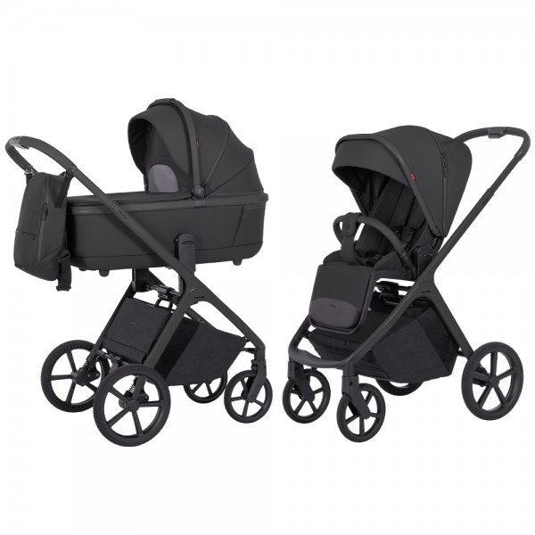 Baby stroller 2w1 CARRELLO Vector CRL-6550 2025 Magnet Black