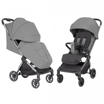 Baby stroller CARRELLO Atom M CRL-5527 Alloy Grey