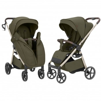 Baby stroller Carrello Bravo Bravo M/Lite CRL-5529 Flax Green