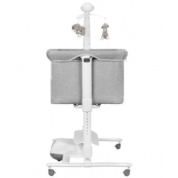 Postieľka a hojdačka Carrello Bloom CRL-10304 Anchor Grey