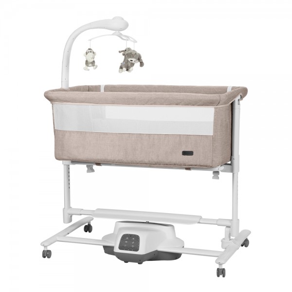 Carrello Bloom CRL-10304 postieľka a hojdačka Cream Beige