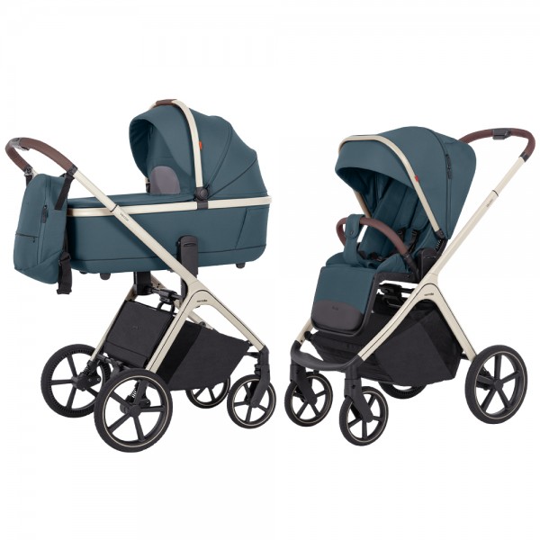 Baby stroller 2w1 CARRELLO Vector CRL-6550 2025 Prime Blue