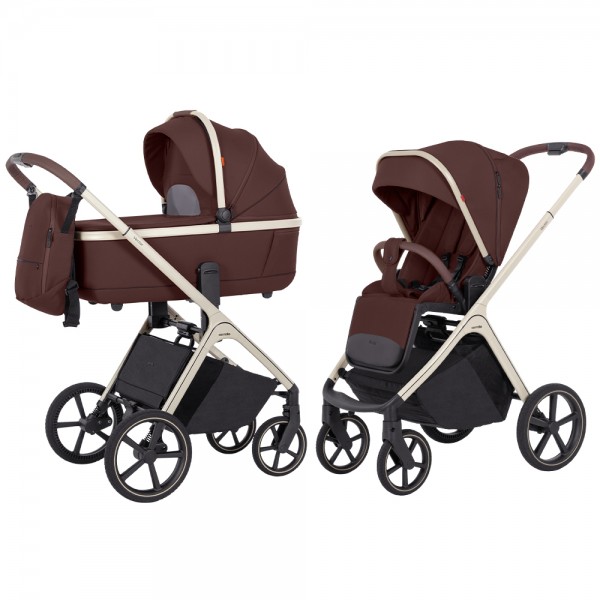 Baby stroller 2w1 CARRELLO Vector CRL-6550 2025 Sienna Beige