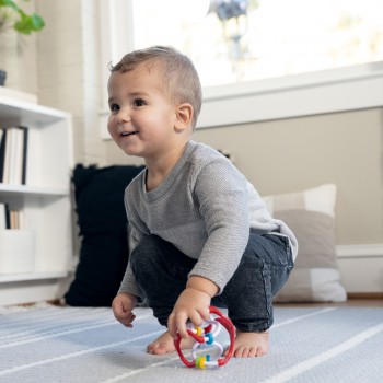 BABY EINSTEIN Hračka lopta senzorická Slide & Swirl™ 0m+