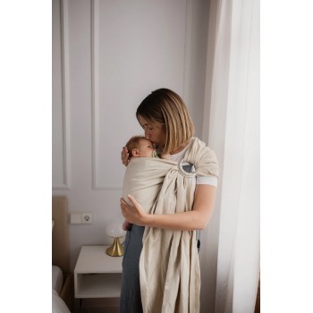 BOBA Nosič detí / šatka Ring Wrap - Pampas