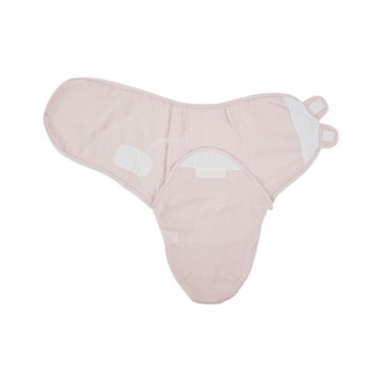 EKO Zavinovačka mušelínová Ulitka Rose pink3-6 kg