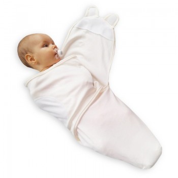 EKO Zavinovačka mušelínová Ulitka Rose pink3-6 kg