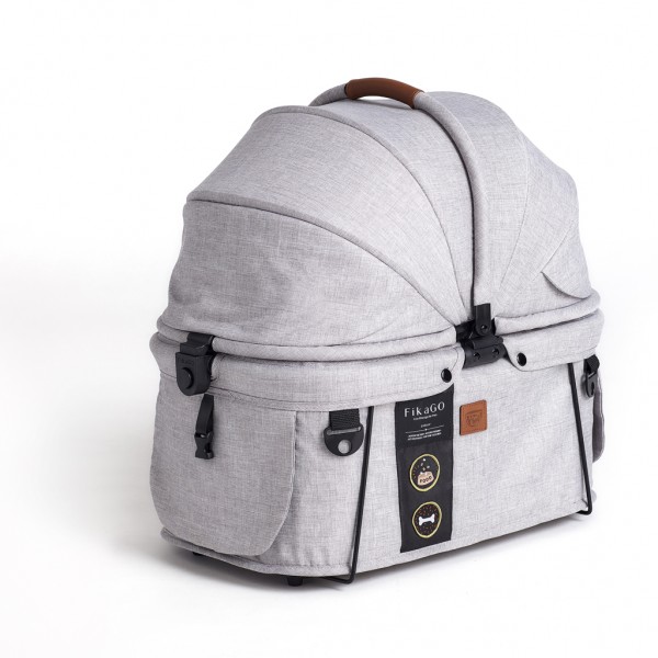 FIKAGO Nosič pre psov a mačky Sway Grey Huskey