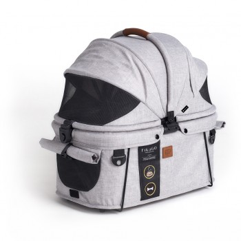 FIKAGO Nosič pre psov a mačky Sway Grey Huskey