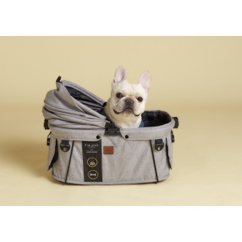FIKAGO Nosič pre psov a mačky Sway Grey Huskey