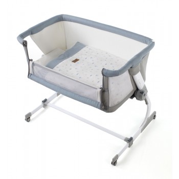 JANÉ Postieľka detská Baby Side II Lazuli Blue