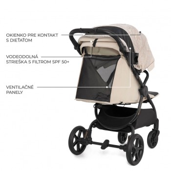 KINDERKRAFT Kočík športový Mitzy Dune Whisper Bizuu