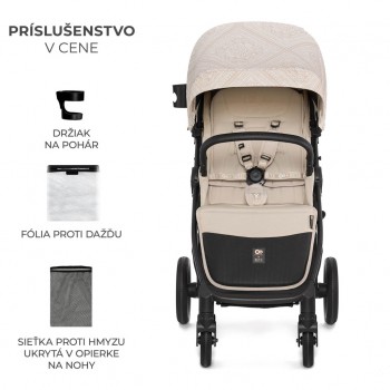 KINDERKRAFT Kočík športový Mitzy Dune Whisper Bizuu