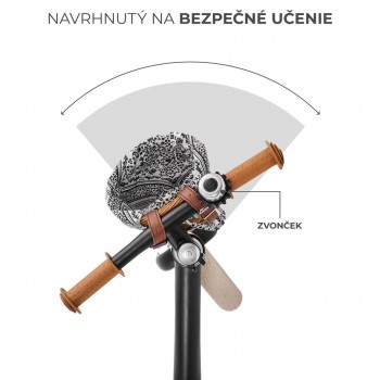 KINDERKRAFT Odrážadlo Rapid 2 Lunar Black Bizuu