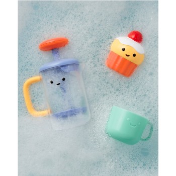 SKIP HOP Sada do vane 12m+ Tub to table café - Zábavné bublinky