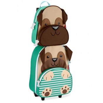 SKIP HOP Zoo Kufor cestovný Mopslík 3+