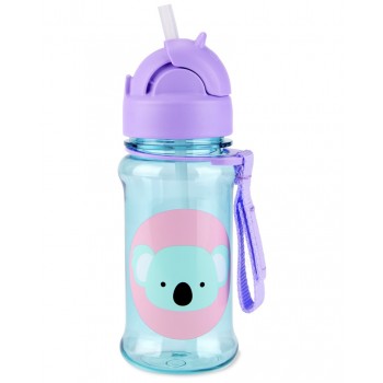 SKIP HOP Zoo tritan Fľaša so slamkou 355ml Koala 12m+
