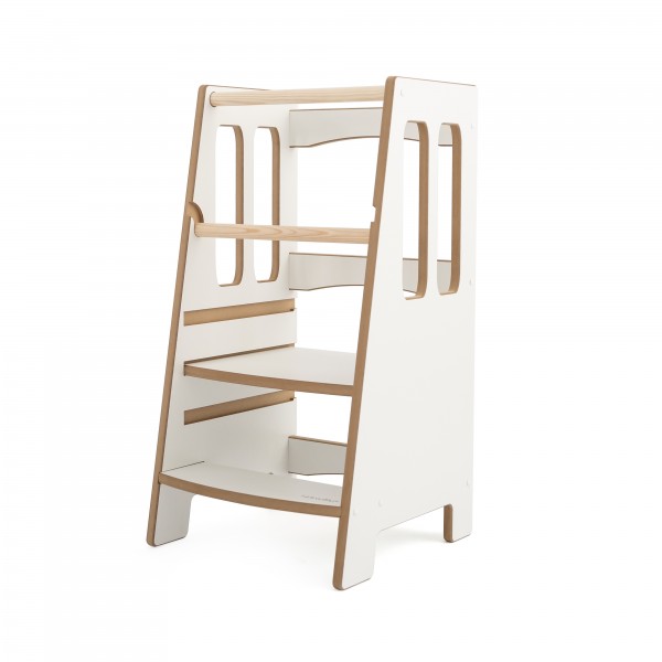 Učiaca veža kitchen helper montessori Little biela AKCIA
