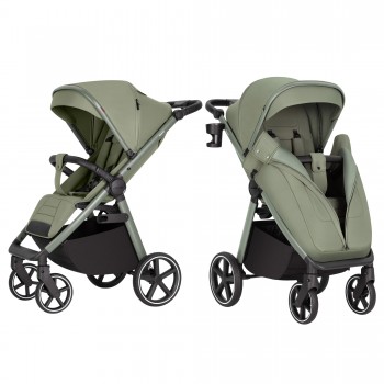 CARRELLO Bravo SL DELUXE športový kočík CRL-5520 Mosaic Green
