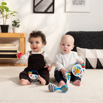 BABY EINSTEIN Hračka hudobná bubon Tiny Tempo™ 3m+