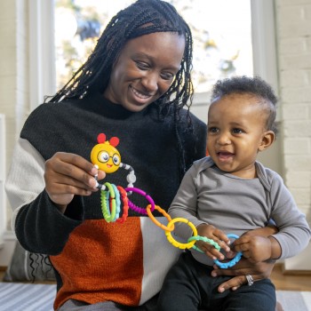BABY EINSTEIN Hračka senzorická Cal's Connectors™ 0m+