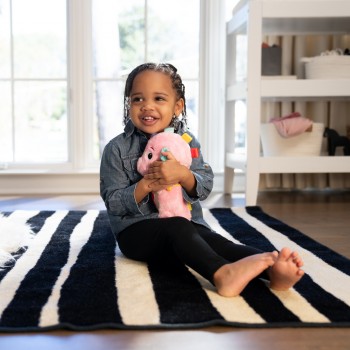 BABY EINSTEIN Hračka upokojujúca so senzorom plaču morský koník ružový Sea Dreams Seahorse™ 0m+