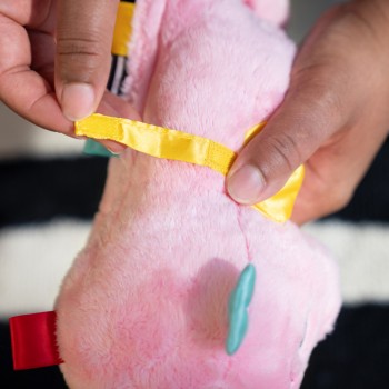 BABY EINSTEIN Hračka upokojujúca so senzorom plaču morský koník ružový Sea Dreams Seahorse™ 0m+