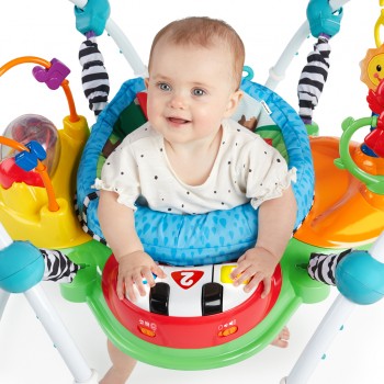BABY EINSTEIN Skákadlo s aktivitami Neighborhood Friends™ 6m+, do 11kg