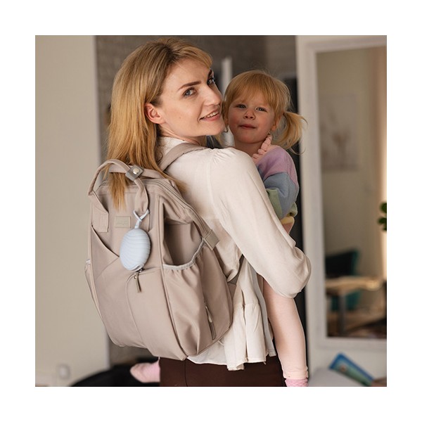 BABYONO Puzdro na cumlík silikónové modré 0m+ BABYONO Puzdro na cumlík silikónové modré 0m+