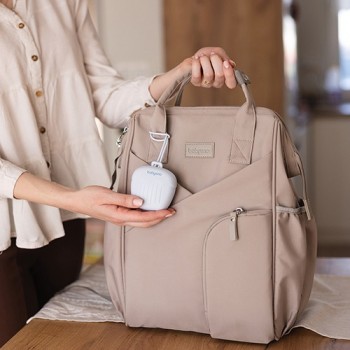 BABYONO Puzdro silikónové na cumlík modrá 0m+