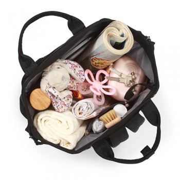 BABYONO Taška prebaľovacia/batoh Modern Style black