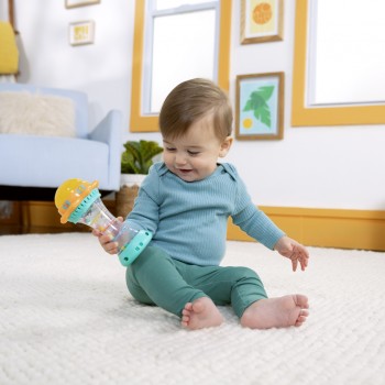 BRIGHT STARTS Hračka hudobná hrkálka slniečko Just for Sun™ 6m+