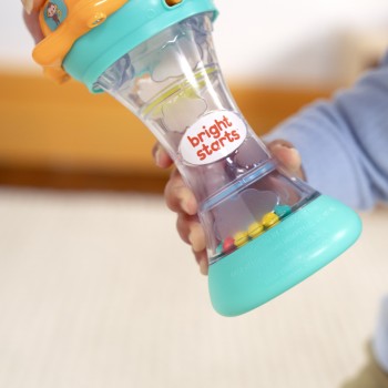 BRIGHT STARTS Hračka hudobná hrkálka slniečko Just for Sun™ 6m+