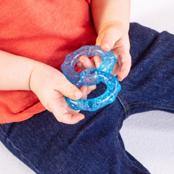 BRIGHT STARTS Hryzačka plnená vodou tvary Stay Cool Teethers™ 3ks, 3m+