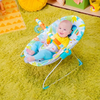 BRIGHT STARTS Lehátko vibrujúce Rainforest Vibes™ 0m+ do 9kg