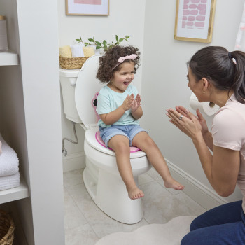 BRIGHT STARTS Redukcia na WC nalepovacia Flip & Sit™ MINNIE MOUSE™ 18m+, do 23kg