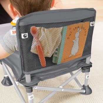BRIGHT STARTS Stolička jedálenská prenosná Pop 'N Sit™ 6m+ do 15kg