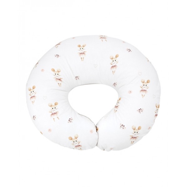 EKO Vankúš na dojčenie malý Velvet Ballerina Mouse 60x60cm