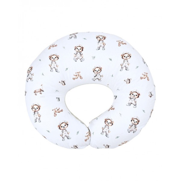 EKO Vankúš na dojčenie malý Velvet Gardener Bear 60x60cm