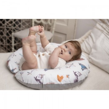 EKO Vankúš na dojčenie malý Velvet Gardener Bear 60x60cm