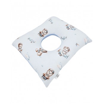 EKO Vankúš popôrodný Pilot Bear 40x40cm