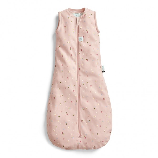 ERGOPOUCH Vak na spanie organická bavlna Jersey Daisies 3-12 m, 6-10 kg, 1 tog