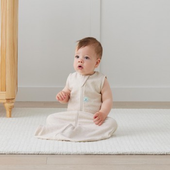 ERGOPOUCH Vak na spanie organická bavlna Jersey Oatmeal Marle 8-24 m, 8-14 kg, 1 tog