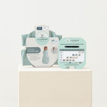 ERGOPOUCH Zavinovačka a vak na spanie 2v1 Cocoon Sage 0-3 m, 3-6 kg, 1 tog