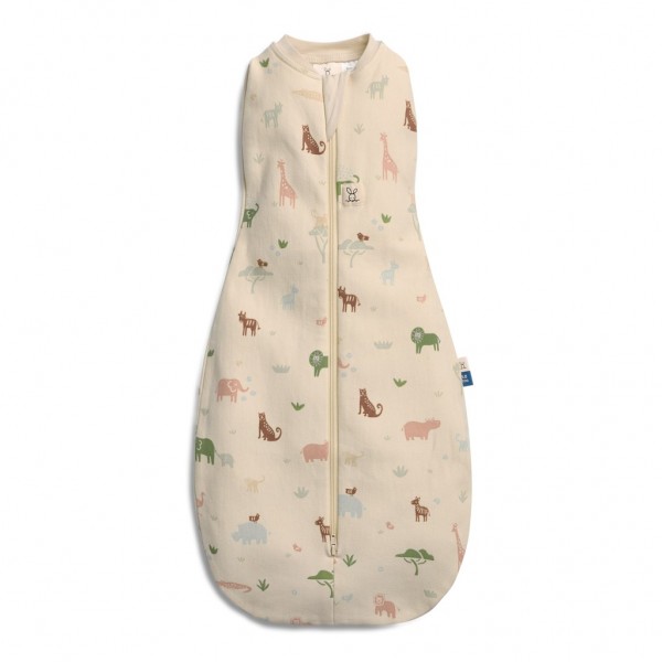 ERGOPOUCH Zavinovačka a vak na spanie 2v1 Cocoon Savannah 0-3 m, 3-6 kg, 1 tog