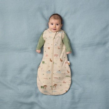 ERGOPOUCH Zavinovačka a vak na spanie 2v1 Cocoon Savannah 0-3 m, 3-6 kg, 2,5 tog