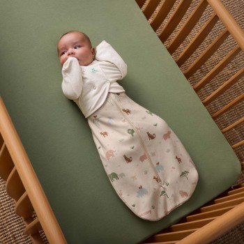 ERGOPOUCH Zavinovačka a vak na spanie 2v1 Cocoon Savannah 3-6 m, 6-8 kg, 1 tog