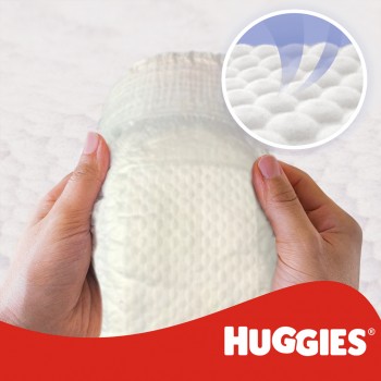 HUGGIES® Nohavičky jednorazové Little Movers Pants veľ. 5 (12-17 kg), 104 ks BOX